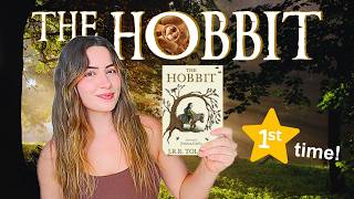 reading the hobbit for the 1st time!! 🎃✨ fall reading vlog