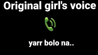 yarr bolo na.. call prank hindi ‎@Cutegirlvoiceeffectz  #girlvoiceprank #voiceprank screenshot 2