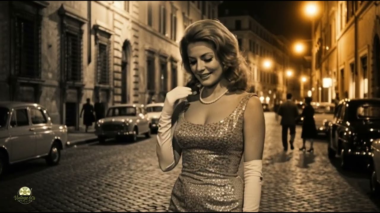Dolce Vita Desire – A Sensual 1960s Italian Night Song MV
