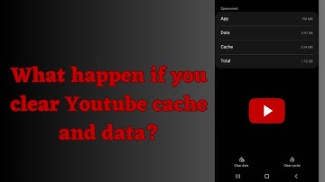 What happens if you clear Youtube Cache and Data?