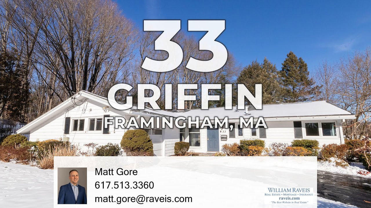 33 Griffin Road, Framingham, MA 01701 YouTube