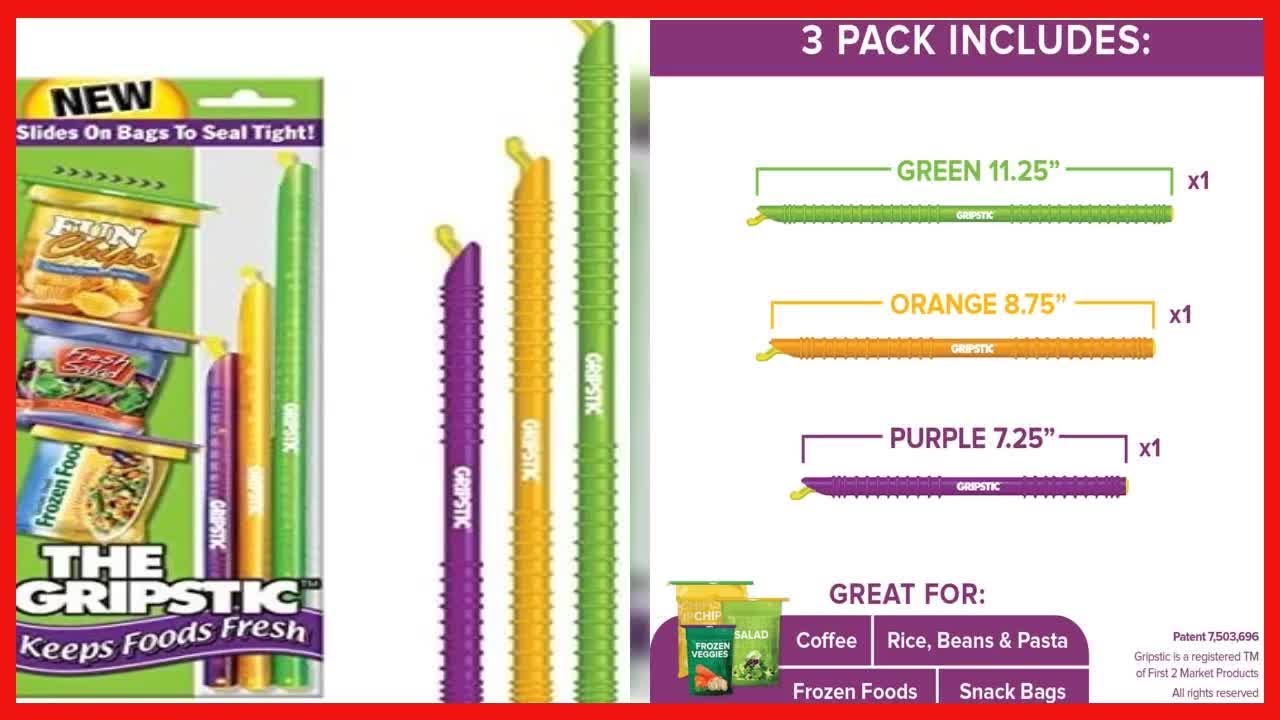 Bon produit Scellant de sac GRIPSTIC Les meilleures pinces à puce