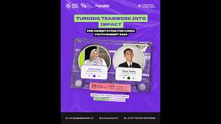 6. KYS Pre orientation: Turning Teamwork into Impact