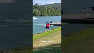 He Tried This Water Ski Trick and Look What Happened!