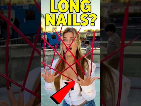 Her Nails Saved Him Every Time 😳