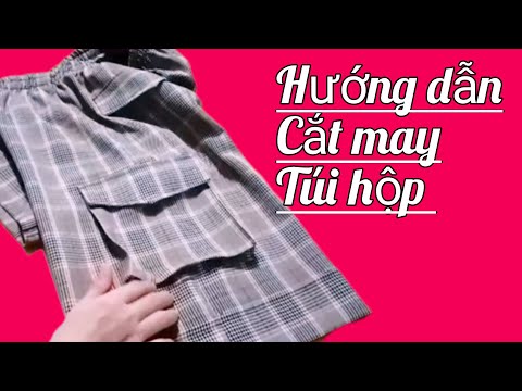 Video Hướng dẫn cắt may túi hộp vuông & cách may túi hộp... - youtube