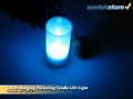 SuntekStore: Color-changing Flickering Candle LED Light (Sound-activated)