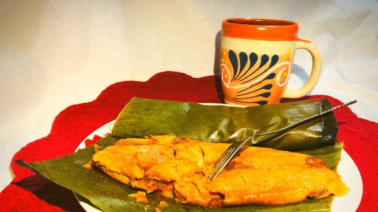 Tamales Huastecos in Banana Leaves Tamales en Hoja de Plátano