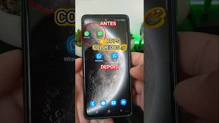 Como mudar a cor dos aplicativos no Samsung (personalizar ícones) #samsung #personalização