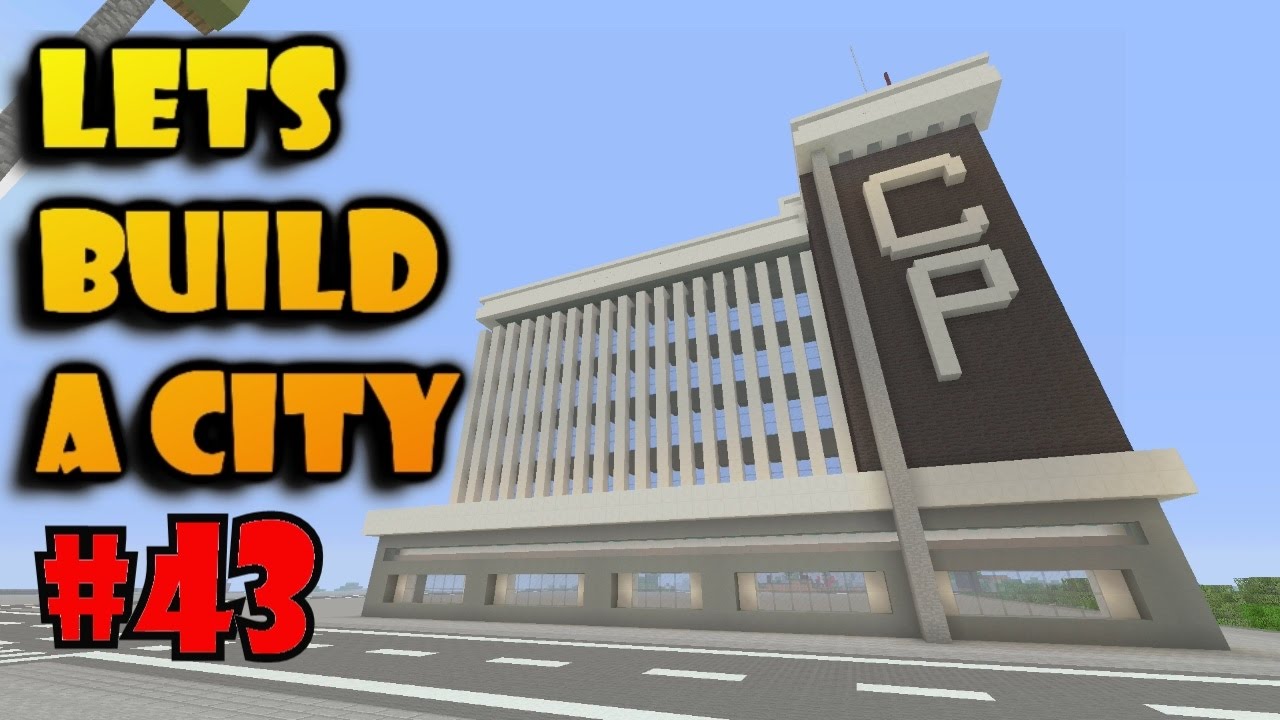 Lets Build A Minecraft City (43) - How to Build a City - YouTube