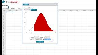 Using Statcrunch to find the Critical Value for a Population Proportion - Section 9.1