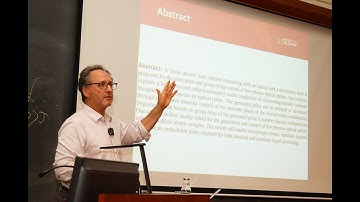 My Quantum Work @ RRI by Prof. Barry C Sanders - Showcasing RRI 11/11/2022