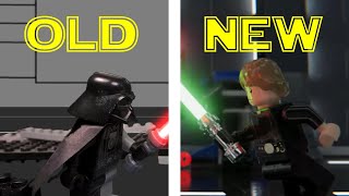 How I Remade my old Lego Star Wars Stop Motion with CGI in Blender