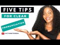 Important tips for clear pronunciation how to pronounce your words clearly english learnenglish