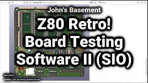 Z80 Retro #12 - Board Testing Pt. II (SIO Polled Mode)