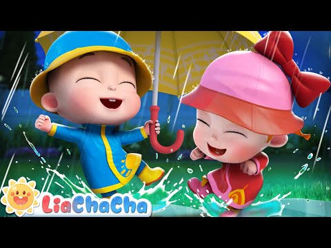 Rainy Day Song | Dress for the Rain | Music for Kids | LiaChaCha Nursery Rhymes & Baby Songs