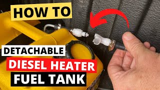 How To Install a Diesel Heater Fuel Tank Quick Disconnect Kit