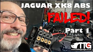 My Jaguar XK8 XKR ABS has failed. Traction control also gone. Lets fix it