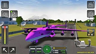 Flight Sim 2018 #69 - Airplane Simulator - New Pink Tunning Unlocked - Best Android Gameplay screenshot 3