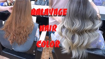 Hướng dẫn nhuộm tóc bằng kĩ thuật balayage, Balayage hair color.