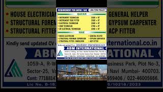 Latest Gulf Technical &amp; Engineering Job Updates | Qatar, UAE, Saudi Arabia &amp; Russia