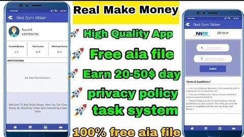Best High Quality Earning Aia File 2020 Free || Earning App Professional Aia Free Download ||