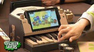 The New Screen Savers 153: Nintendo Labos DIY High Tech Cardboard Toys @TheNewScreenSavers