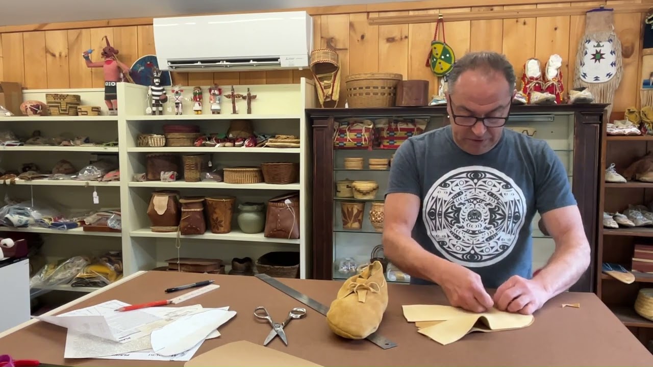 How to Make Side Seam Leather Moccasins