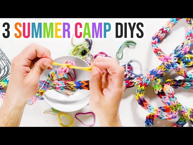 How to Make Plaster Decorative Pins for Kids : Jewelry Craft for Summer  Camp for Children and Teens