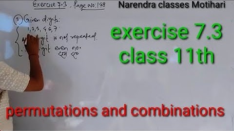 Permutations and combinations , question no.