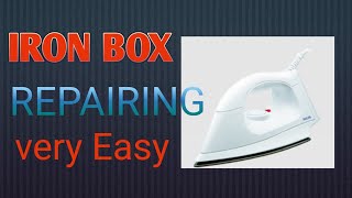 IRON BOX SERVICING.Iron box easy servicing Method #bluthoothplayerrepair