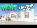 Walk in &amp; be AMAZED by this NEW mobile home! Prefab House Tour