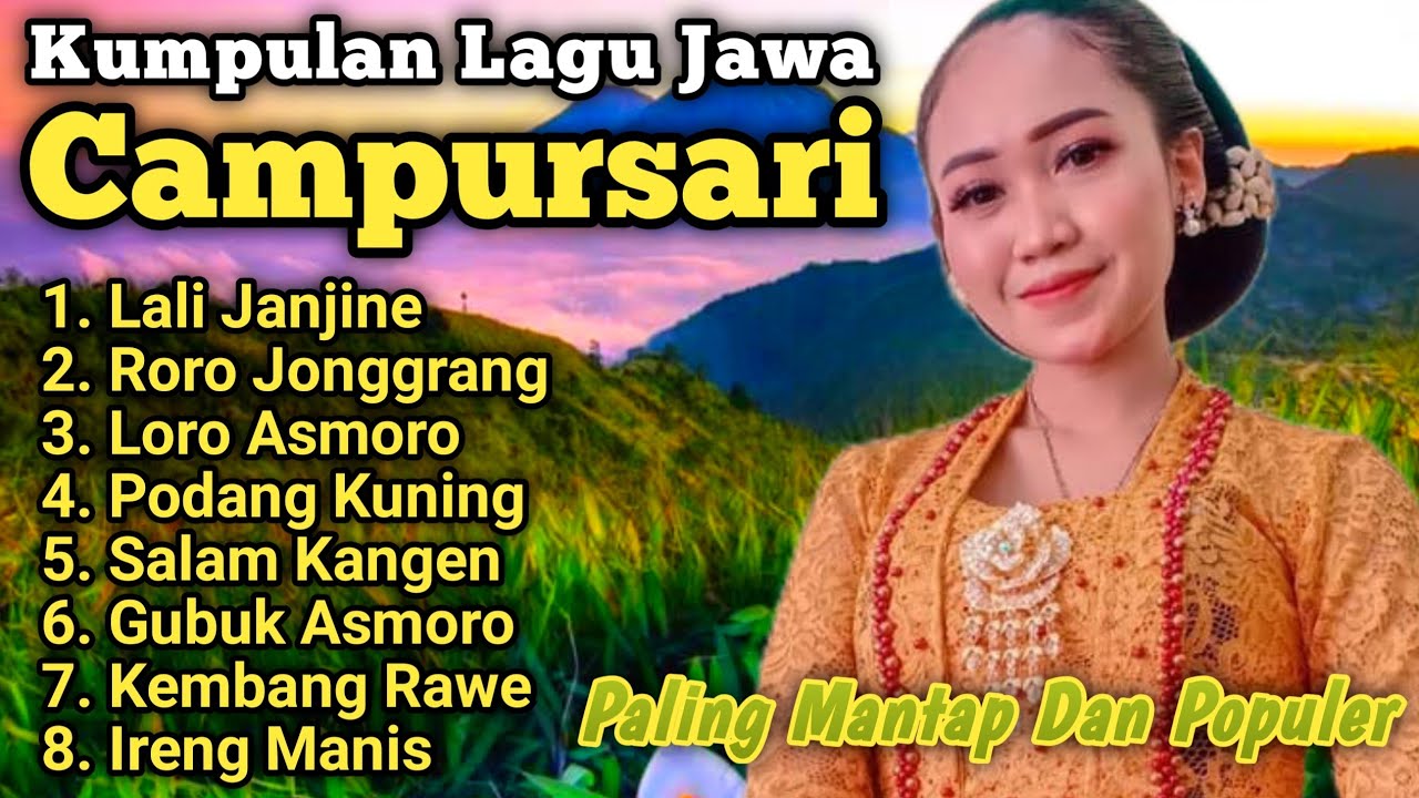 KUMPULAN LAGU CAMPURSARI SRAGENAN KOPLO TERBARU FULL BASS