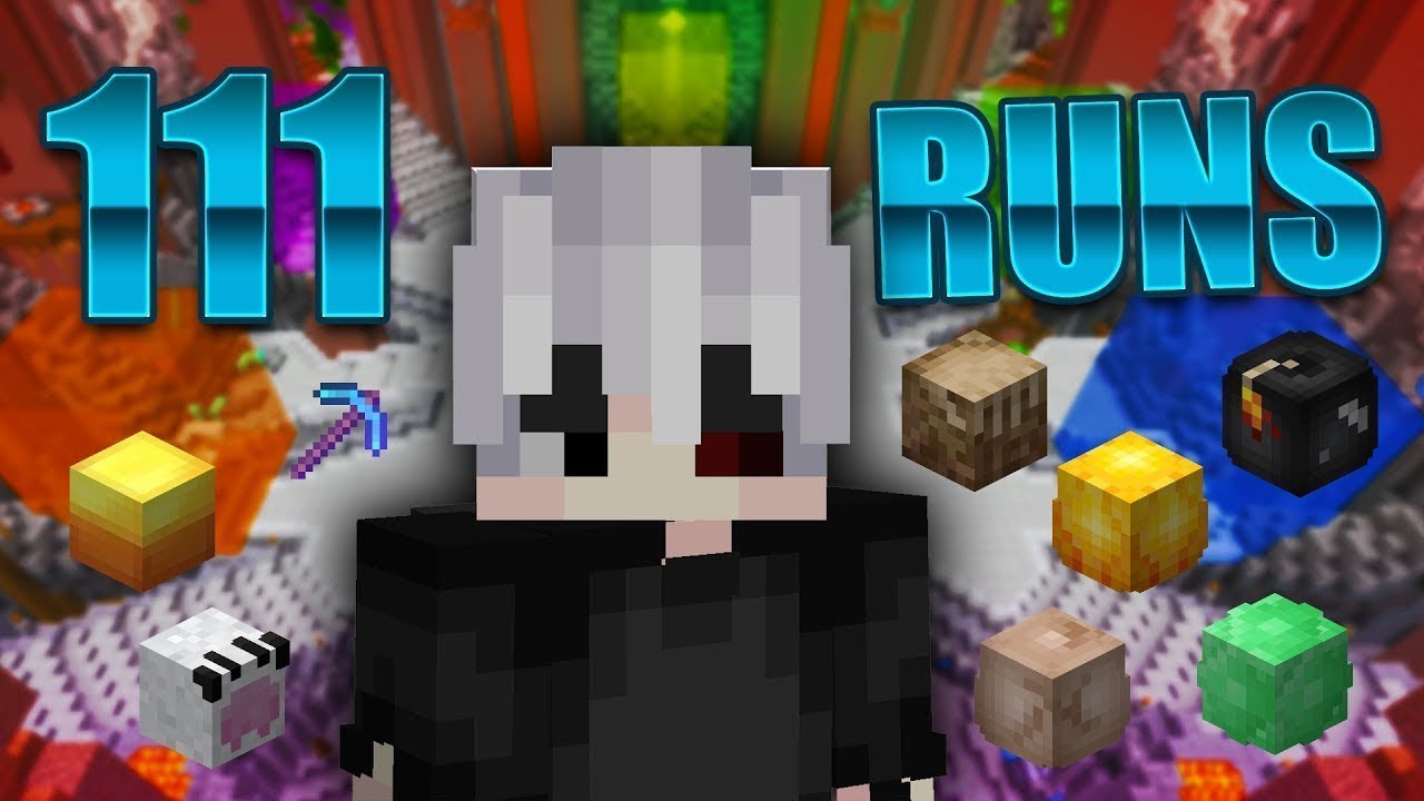 111 NUCLEUS RUNS pe Hypixel SkyBlock Romania