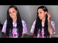 BEST CURLY HAIR EVER 😍🔥 DEEP SIDE PART TUTORIAL FT YOLISSA HAIR