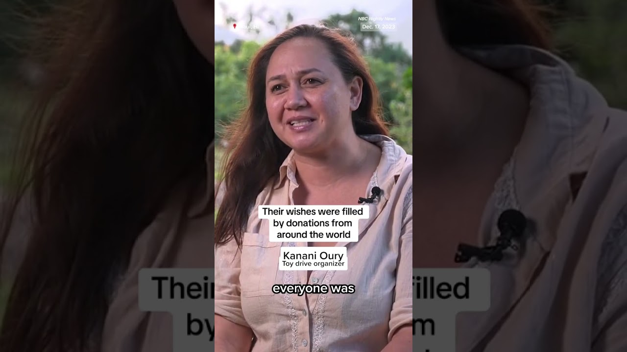 Maui children receive gifts from toy drive