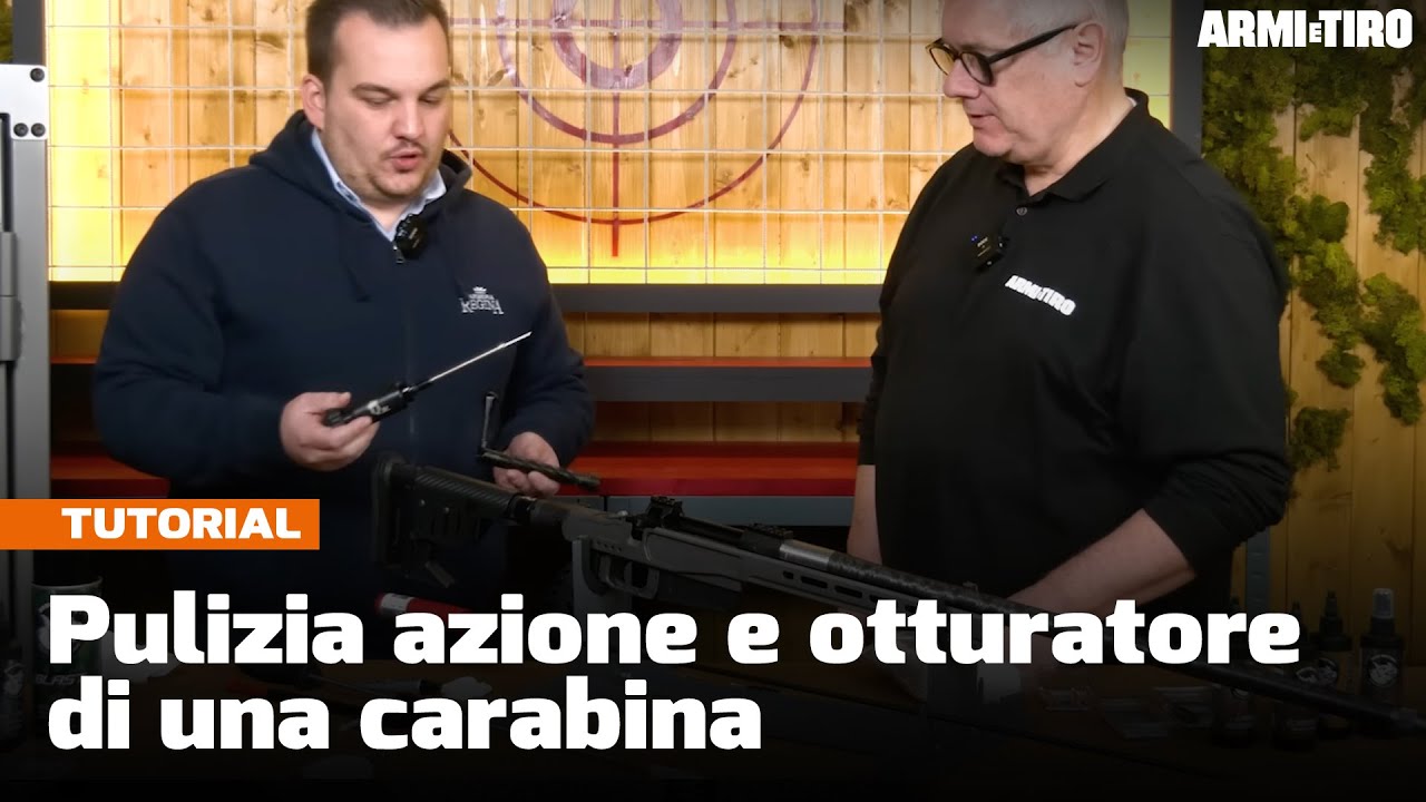 Come si puliscono nel modo corretto azione e otturatore di una carabina? Armi e Tiro academy
