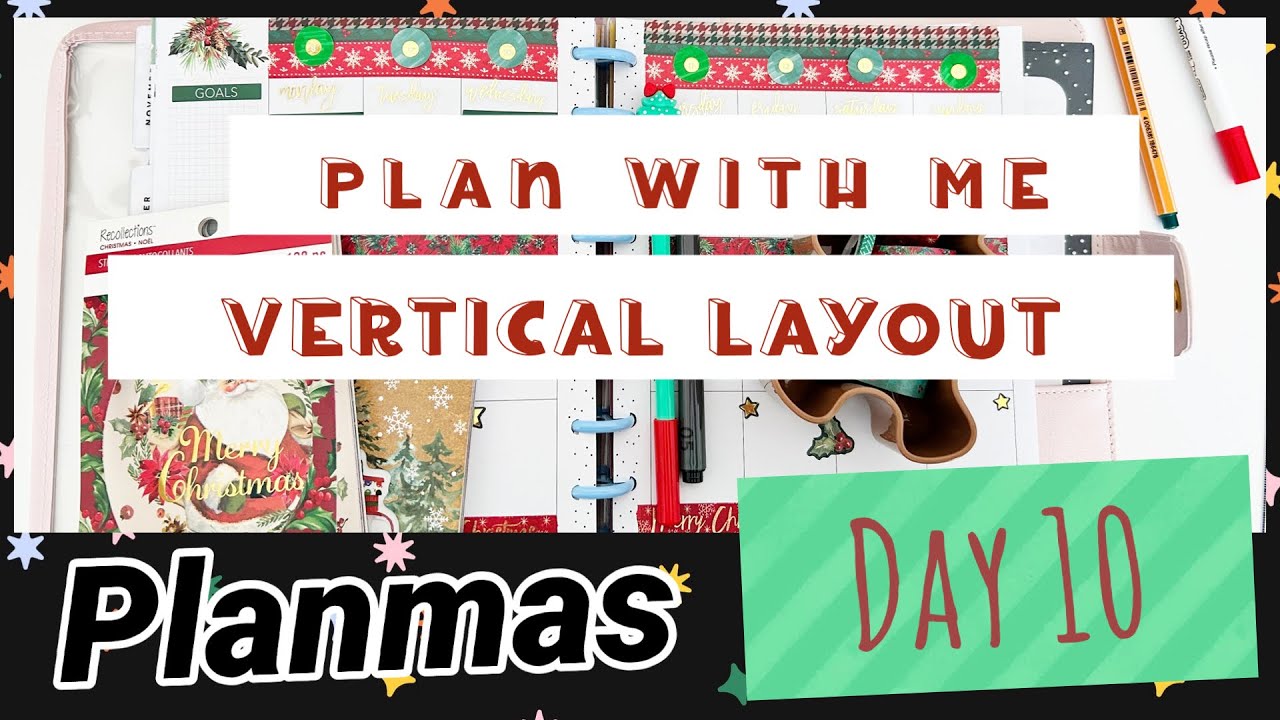 PLANMAS, день 11 | Еженедельное планирование со мной | Идея для рождественского разворота ежеднев...