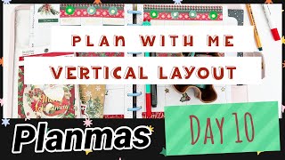 PLANMAS DAY 11 | WEEKLY PLAN WITH ME | CHRISTMAS PLANNER SPREAD IDEA |