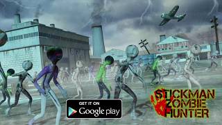 City Stickman Zombie Dead Hunter Survival screenshot 2