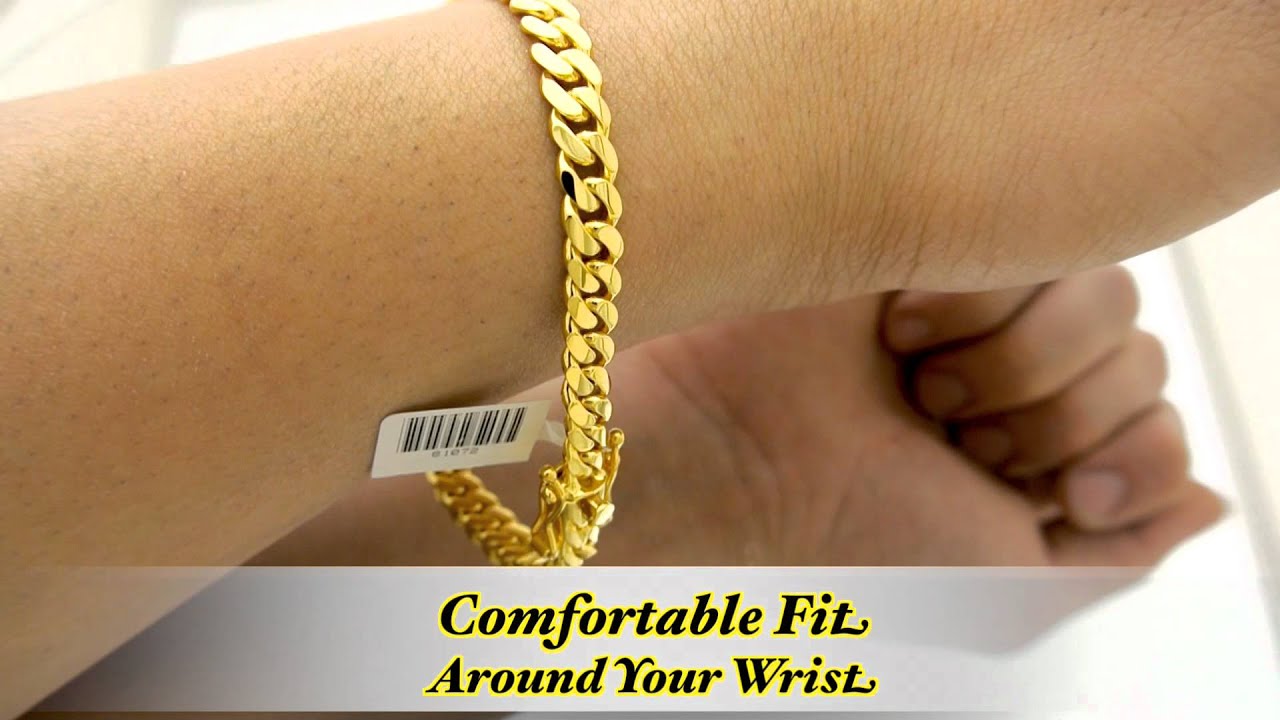 6mm Miami Cuban Link Bracelet HD Hand Made Custom Daniel Jewelry Inc