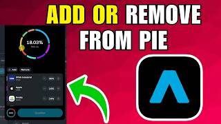How To Add Or Remove Stock From Pie Trading 212 (2026) (Best Method)