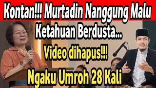 Kontan! Murtadin Nanggung Malu ketahuan Berdusta. Pernah 28 kali Umroh