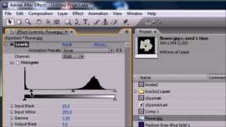 Adobe After Effects -9- Luma Matte Effect, Contrast of Mattes, and Videos as Mattes