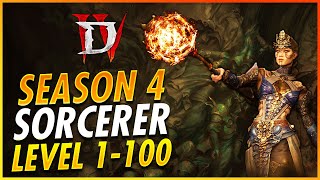 Season Four Best Sorcerer Leveling Build To BLAST With - Diablo 4 screenshot 5