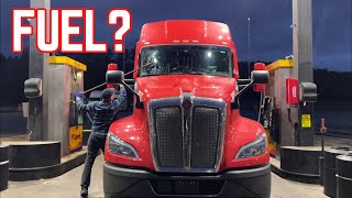 Can We Get Fuel for Our New 2024 Kenworth T680?