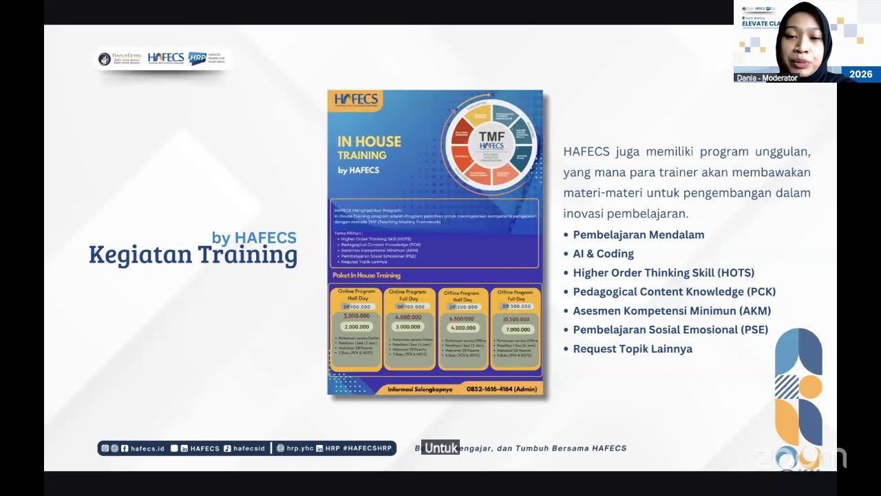 Elevate Class : Pendagogi Rasa