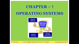 Std XII - Computer Science - Paper I - Chapter 1 - Operating System - Session 9