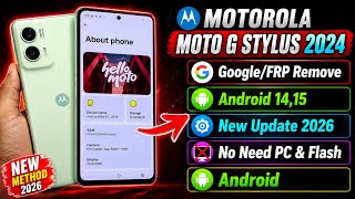 Cómo omitir FRP en Motorola Moto G Stylus 2024 | Actualización 2026 para Android 14/15 🆕 | Sin PC... screenshot 3