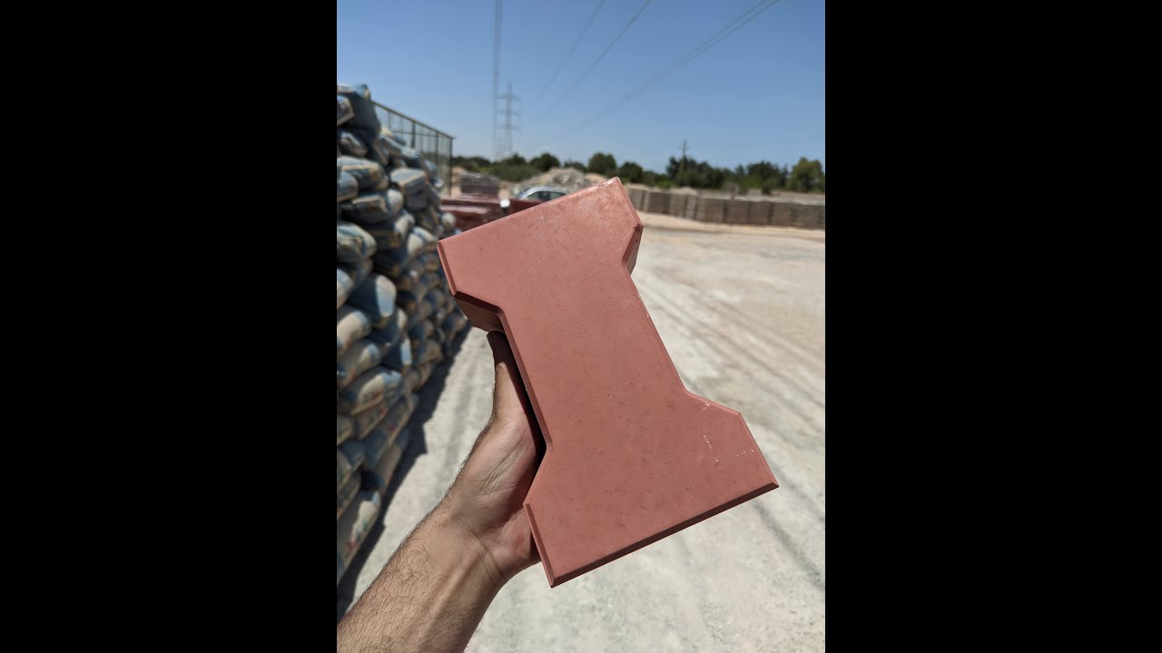 جولة داخل أحد مصانع الانترلوك (أرضيات الرصف المتشابكة) خشن وناعم